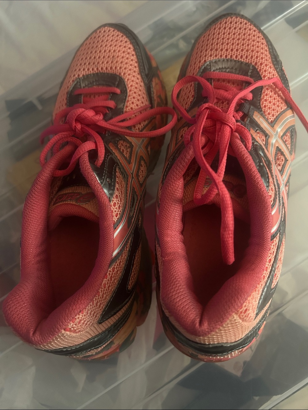 Women's Coral Athletic Running Sneakers